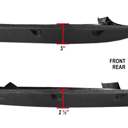 2007-2013 Chevrolet Silverado 1500 Fleetside 69.3" Bed Textured Factory OE Style Fender Flares