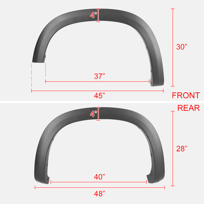 2019-2024 Chevrolet Silverado 1500 4PC OE Style Fender Flares