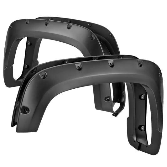 2020-2023 Chevrolet Silverado 2500/3500 HD 4PC Pocket Rivet Style Fender Flares