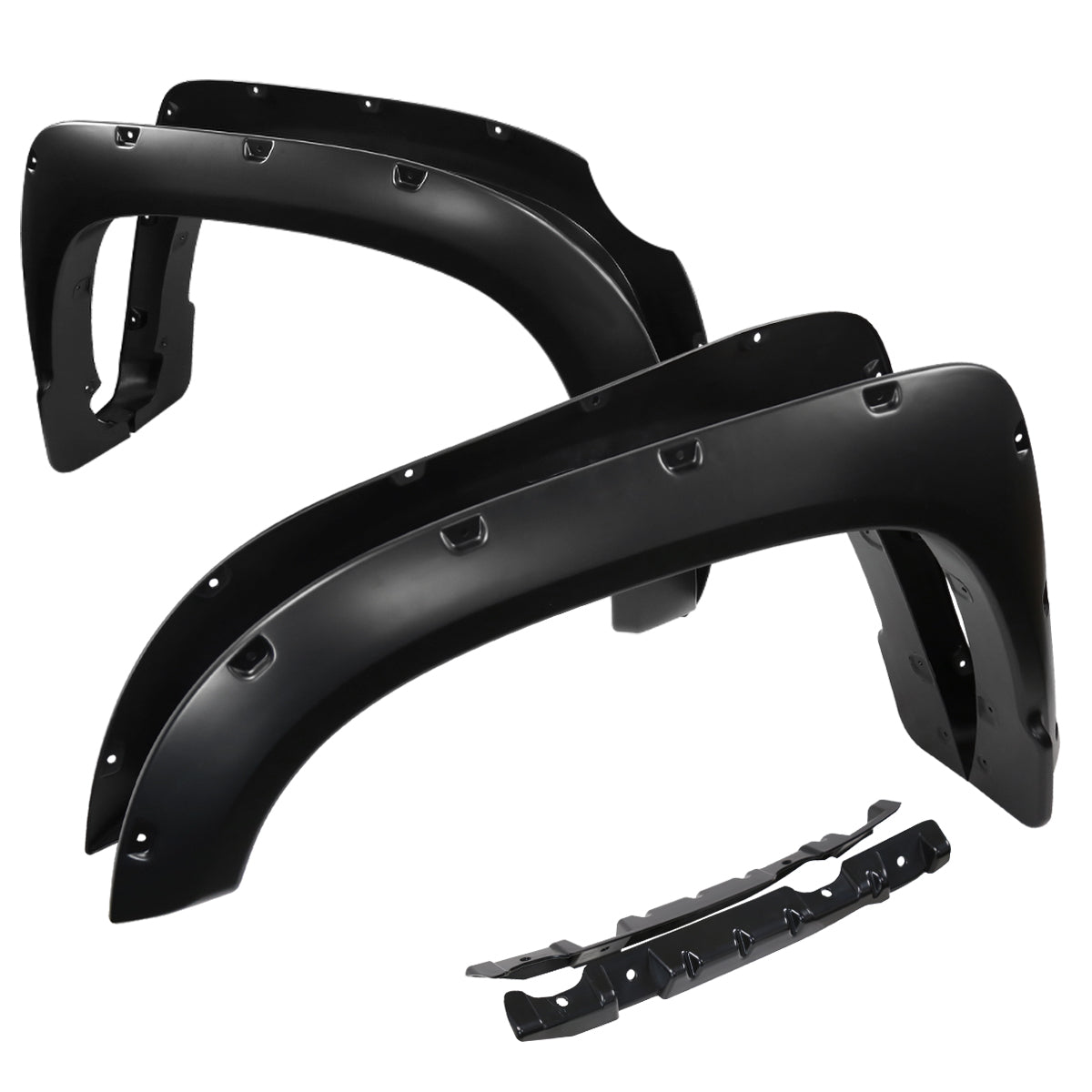 2014-2018 Toyota Tundra Smooth Rivet Style Fender Flares