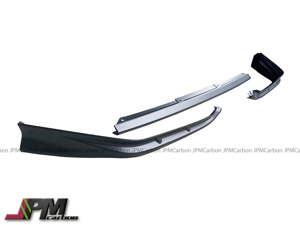 [JPMCarbon] Mugen Style Unpainted PP(Polypropylene) Front Lip (3pcs) For 2022-2025 Honda Civic 11th Gen
