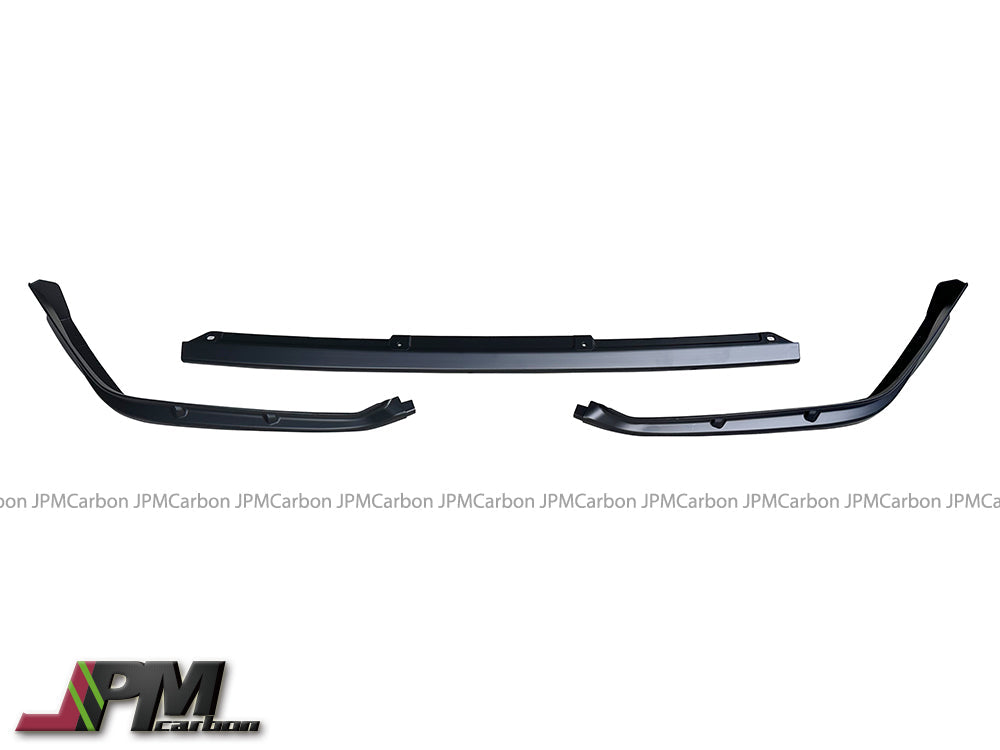 [JPMCarbon] Mugen Style Unpainted PP(Polypropylene) Front Lip (3pcs) For 2022-2025 Honda Civic 11th Gen