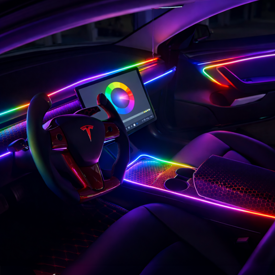 Lighting Trendz Ambient Car Interior Dash Flow Series LED Kit