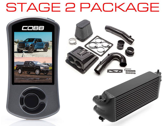 Cobb Ford F-150 Ecoboost Raptor/Ltd. w/TCM Stg 2 Redline CF Pwr Pkg - Silver (Factory Loc. I/C)