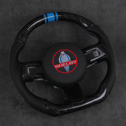 2015-2022 Ford Mustang Custom Steering Wheel by Exclusive Steering