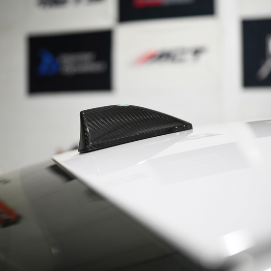 JDMuscle [22-25 WRX / 22+ BRZ / 15-21 WRX/STI] Tanso Dry Carbon Fiber Antenna Cover w/ Gloss Finish