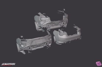 Subaru BRZ / Scion FRS / Toyota GT86 (ZC6 / ZN6) 3D Scan (2013-2020)