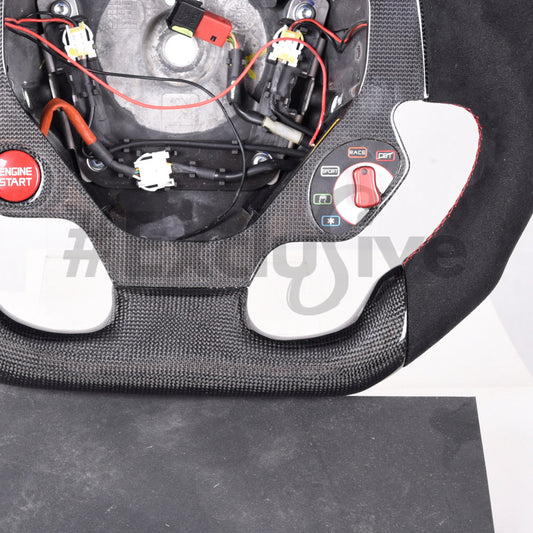 2004-2009 Ferrari F430 Custom Steering Wheel by Exclusive Steering