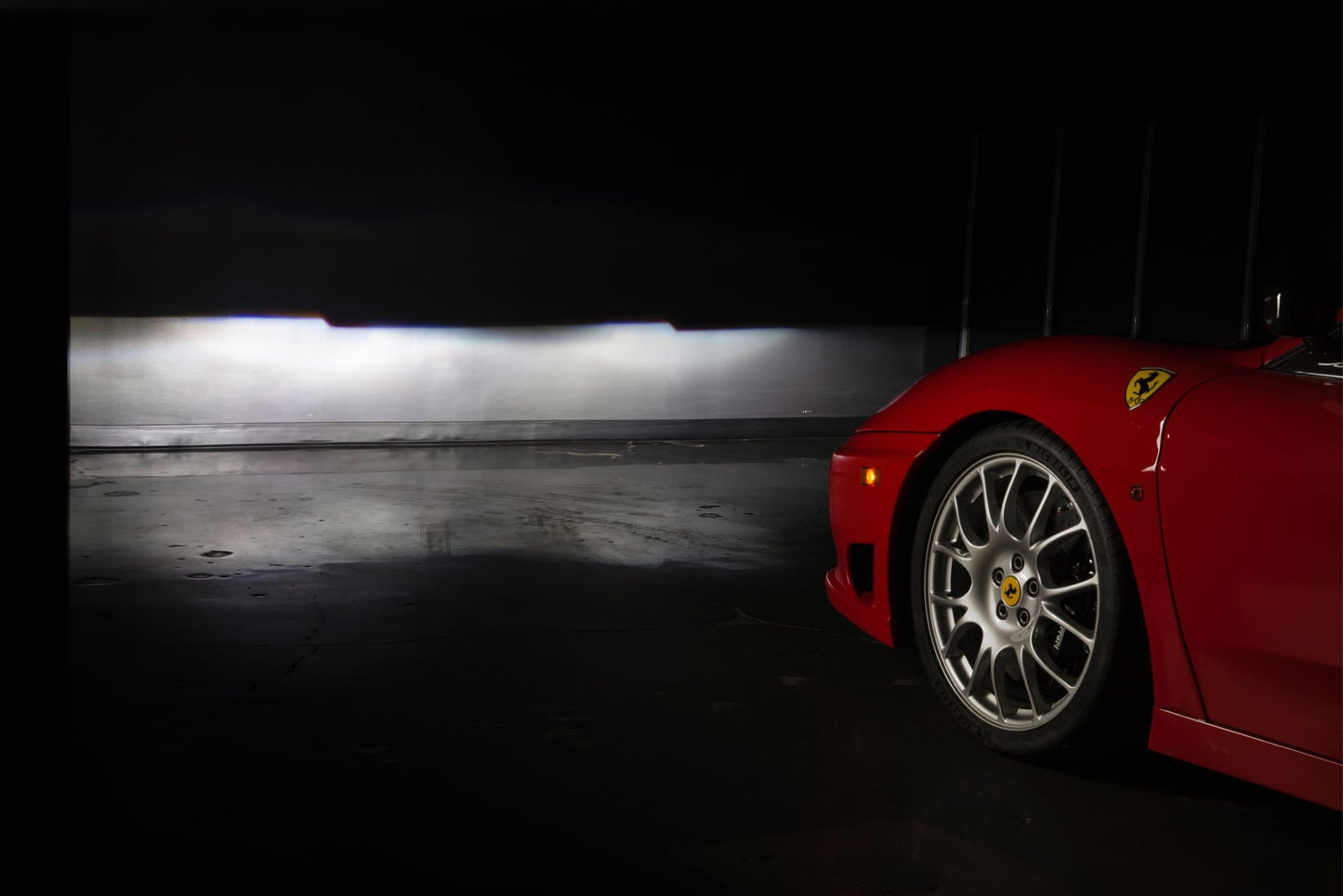 Ferrari 360 Founders Bi-LED low beam after upgrade