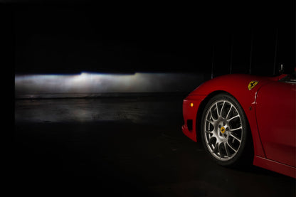Ferrari 360 stock HID low beam before upgrade