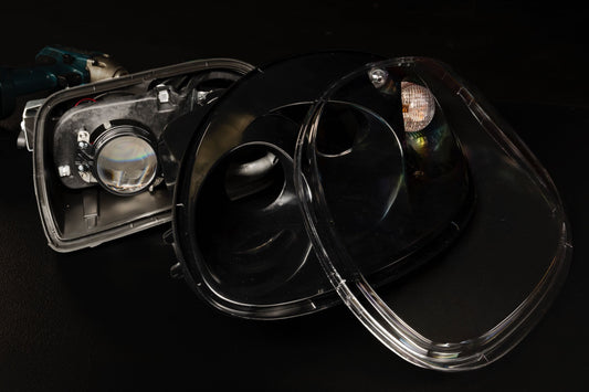Founders Ferrari 360 paint-ready LED headlights pair
