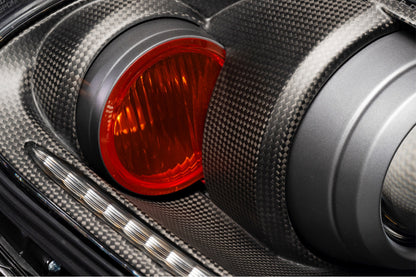 Ferrari F430 16M Spec headlight with darker internal trim