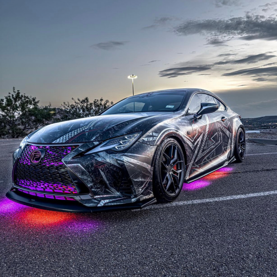 Lighting Trendz Flexible Underbody RGBW Double Row LED Underglow Kit
