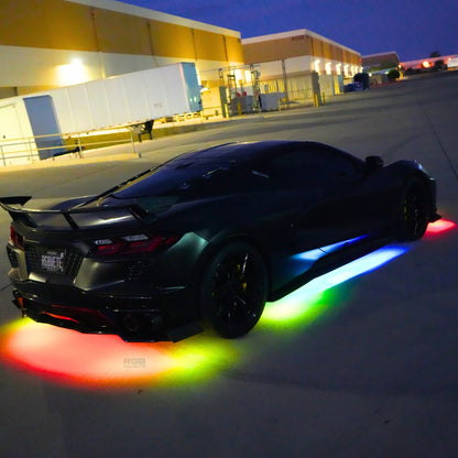 Flow Series LED Underglow Lighting Kit 3.0 | Custom 6pc | Flexible