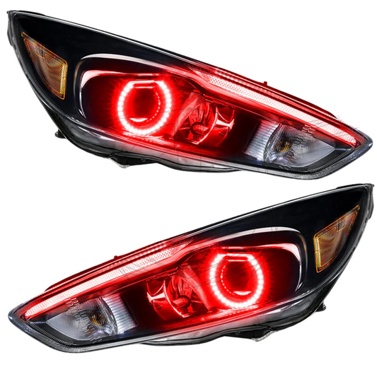 Ford Focus RS/ST Flow Series/Color Chasing DRL + Halo (2015-2017)
