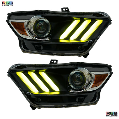 Ford Mustang Multicolor Flow Series DRL Boards (2015-2017)
