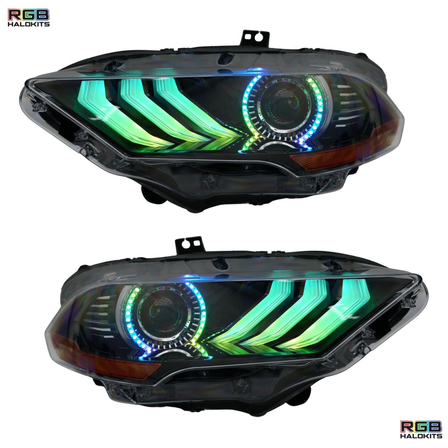 Ford Mustang Multicolor Flow Series DRL Boards (2018-2023)