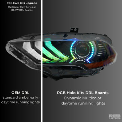 Ford Mustang Multicolor Flow Series DRL Boards (2018-2023)