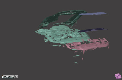 Ford Mustang Dark Horse (S650) 3D Scan (2024+)