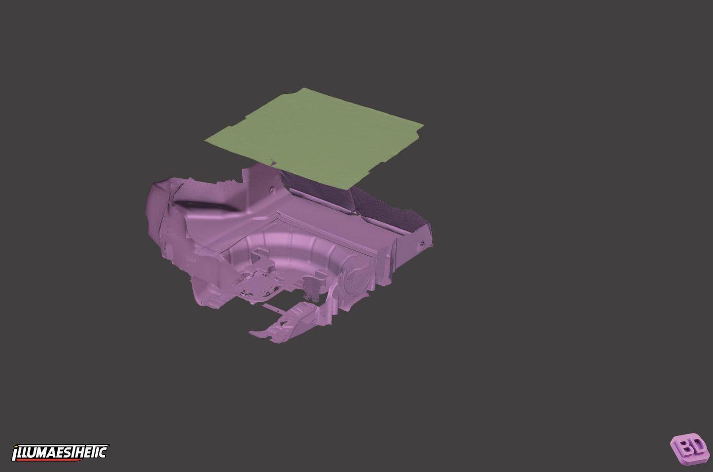 Ford Mustang Dark Horse (S650) 3D Scan (2024+)