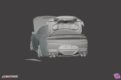 Ford Mustang Dark Horse (S650) 3D Scan (2024+)