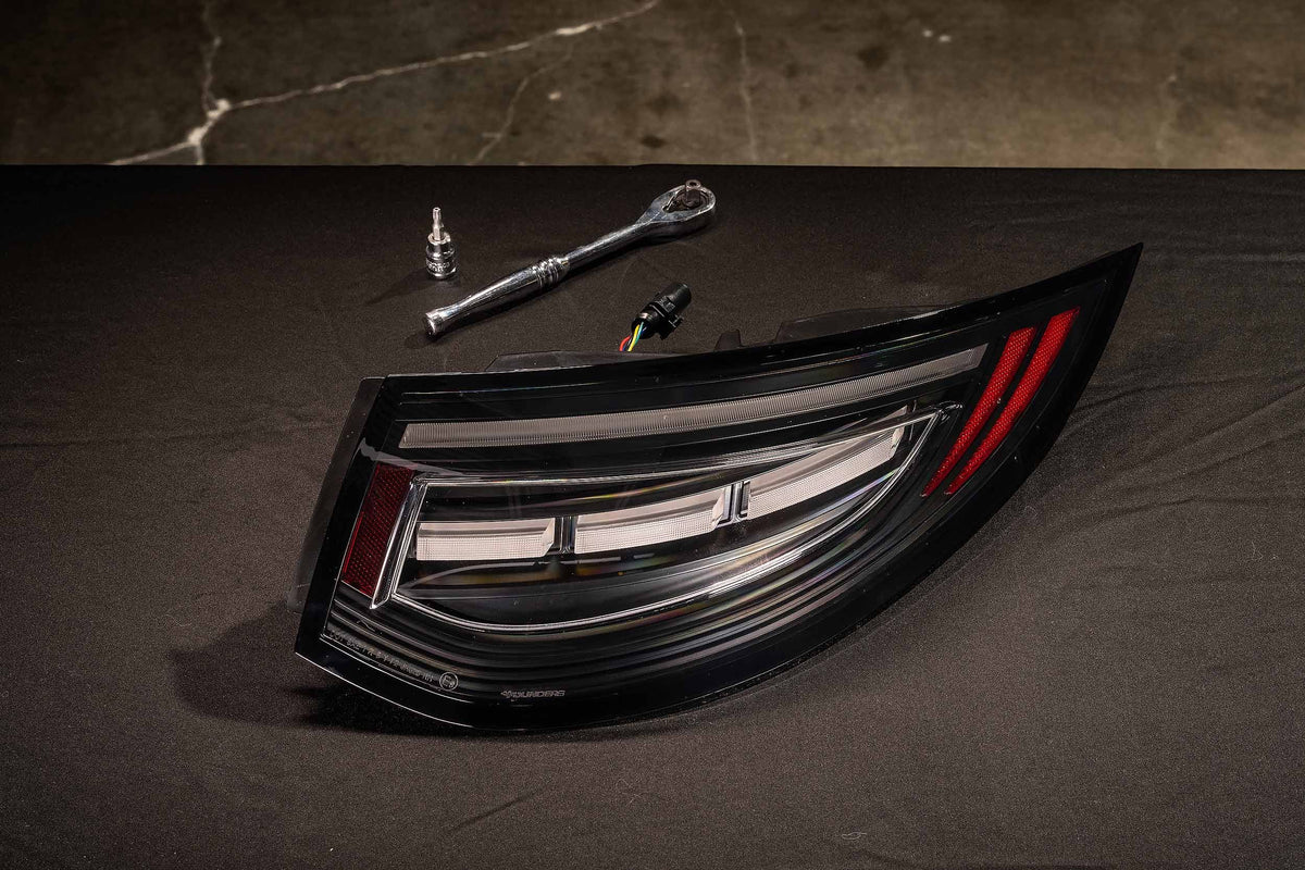 Porsche 997.2 Founders tail light smoked lens
