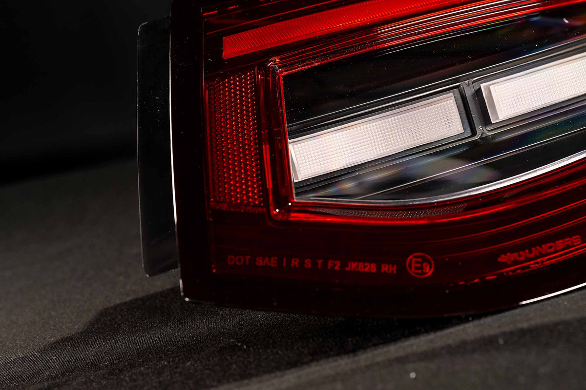 Porsche 997.2 LED tail light rear housing with factory connector