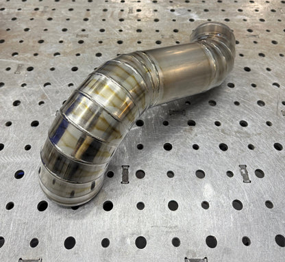 CCdesign MQB 2.0T 4" Titanium Air Intake Tube