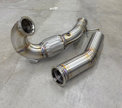 CCdesign Full 4" Downpipe MK7/7.5 VW GTI/Jetta 2.0T & 8V/8S Audi A3 FWD