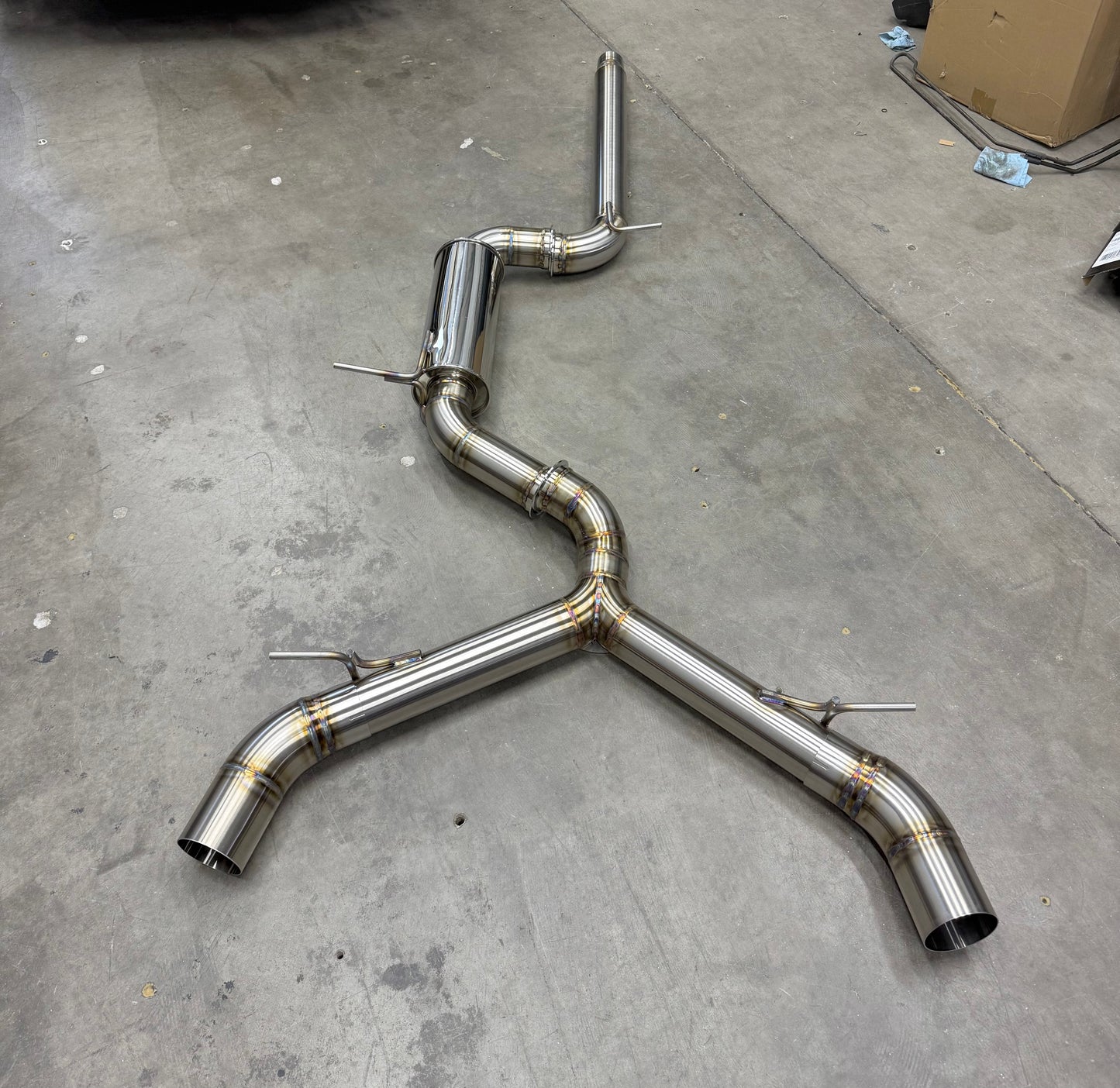 CCdesign **MK7** VW Golf GTI 3.5" Catback Exhaust