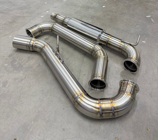 CCdesign **MK7.5** VW Golf GTI 3.5" Single Exit Catback Exhaust (Driver Side)