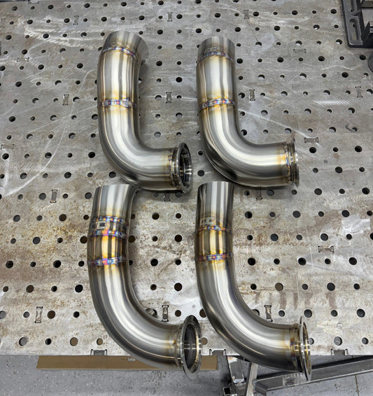 CCdesign 15-21 Audi 8V A3/S3 & Volkswagen MK7/7.5 Golf GTI/R Hood Exit Exhaust