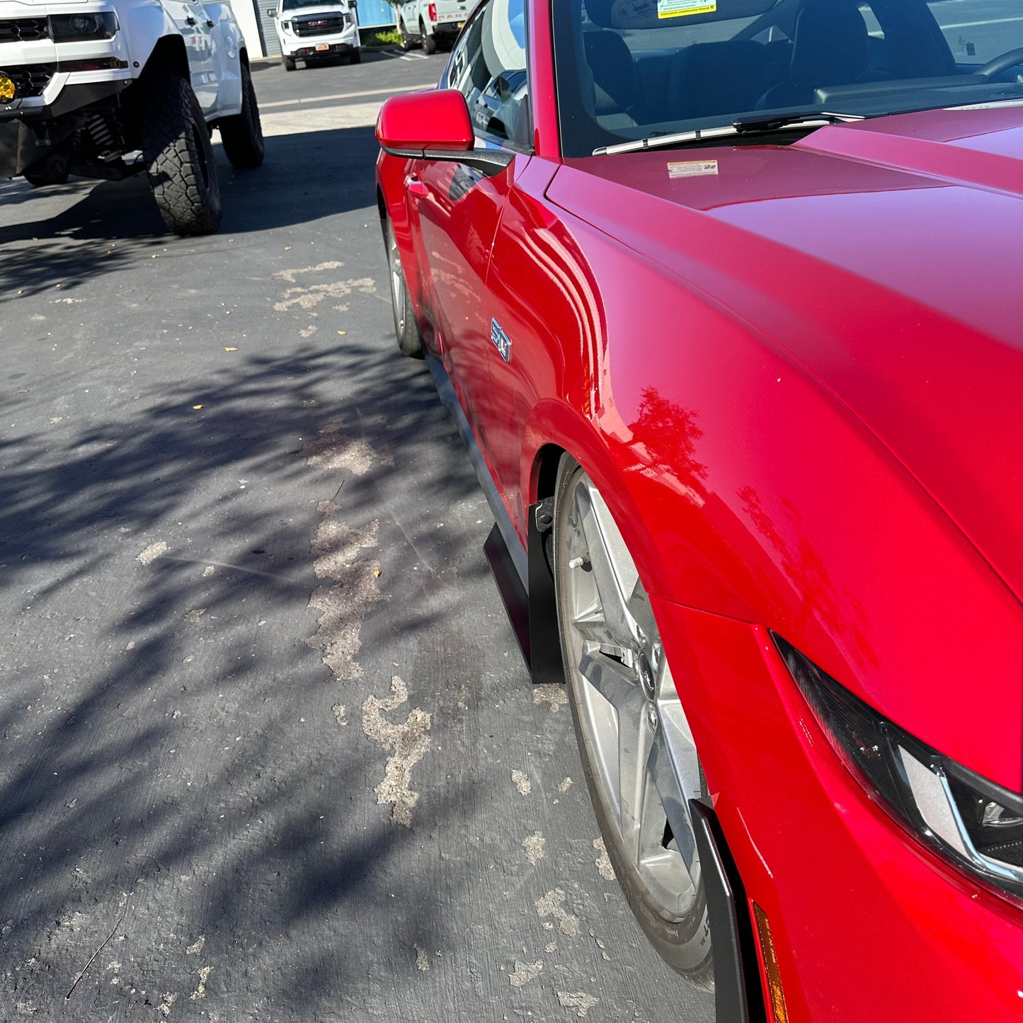 Mustang 24-25 GT/ECO GT500 Style Side Skirt Extensions