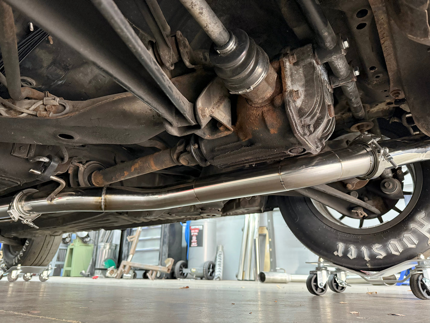 CCdesign E38A/E39A Galant VR4 AWD 3" V-Band Exhaust (USDM Bumper)