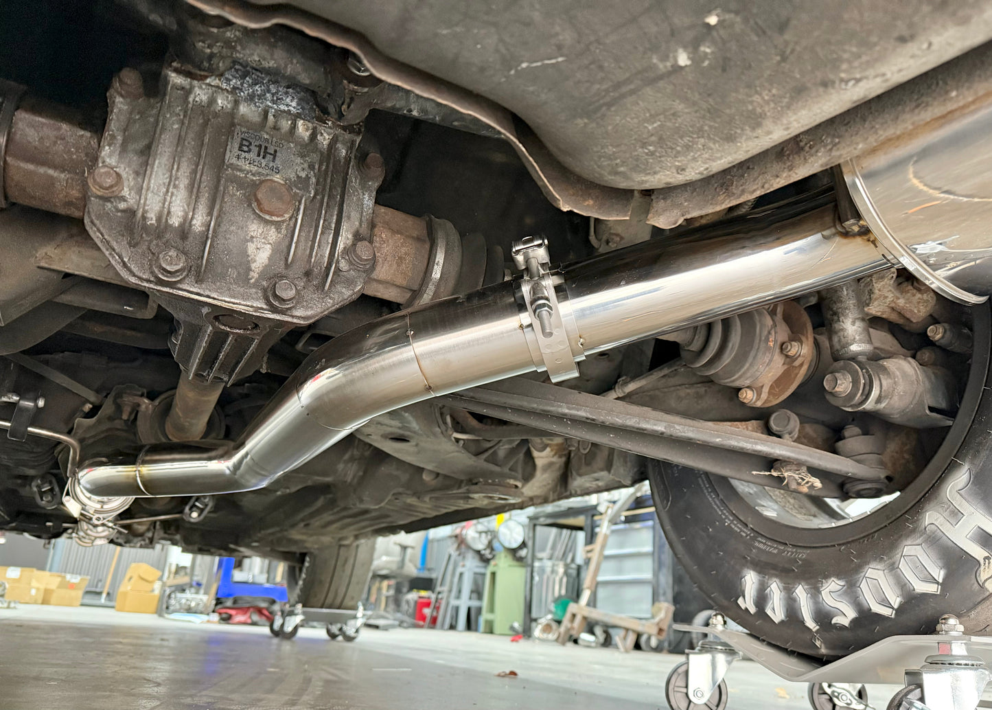 CCdesign E38A/E39A Galant VR4 AWD 3" V-Band Exhaust (JDM Bumper)