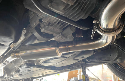 CCdesign 8V Audi S3 Single Exit Catback Exhaust (Passenger Side)