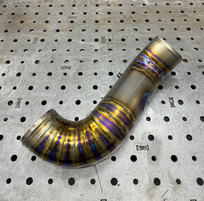 CCdesign MQB 2.0T 4" Titanium Air Intake Tube