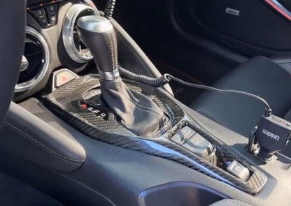CAMARO 16-23 CENTER CONTROL PANEL CARBON FIBER COVER