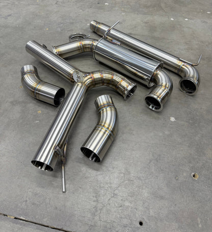 CCdesign **MK7** VW Golf GTI 3.5" Catback Exhaust