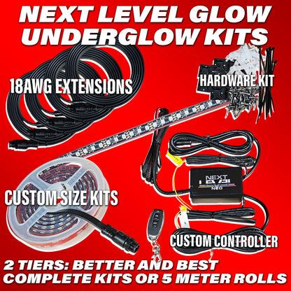 Next Level Glow "Best" Underglow Kit (No Controller)