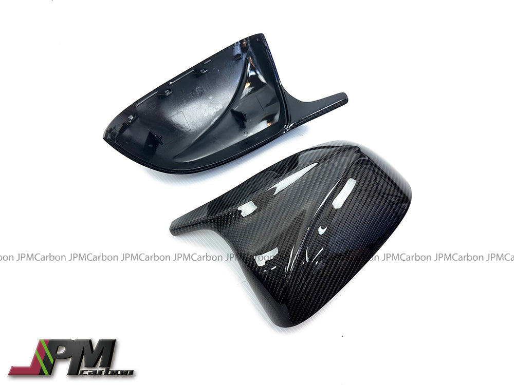 [JPMCarbon] M Style Carbon Fiber Replacement Mirror Covers Fits For 2018-2025 G01 X3 G02 X4 G05 X5 G06 X6 G07 X7