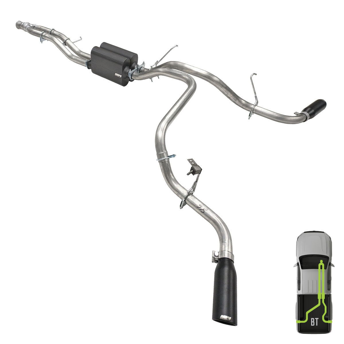 Suburban/Yukon, 2015-2020, 6.2L - Stainless - MPI Exhaust Cat-Back Kits