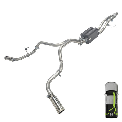 Suburban/Yukon, 2015-2020, 6.2L, Clamp/on - MPI Exhaust Cat-Back Dual Exhaust Kits