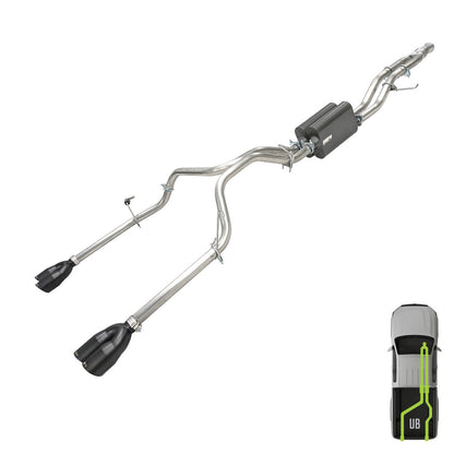 Suburban/Yukon, 2015-2020, 5.3L - Stainless - MPI Exhaust Cat-Back Dual Exhaust Kits