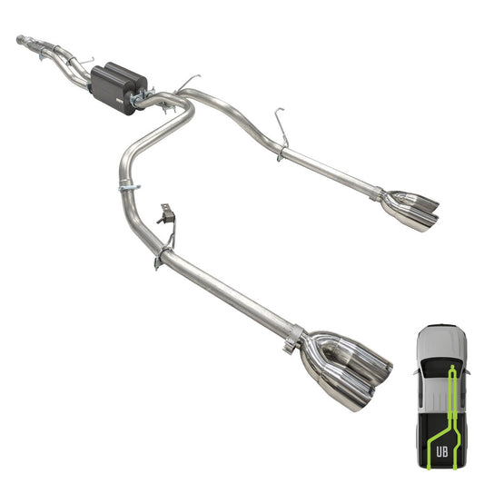 Suburban/Yukon, 2015-2020, 5.3L - Stainless - MPI Exhaust Cat-Back Dual Exhaust Kits
