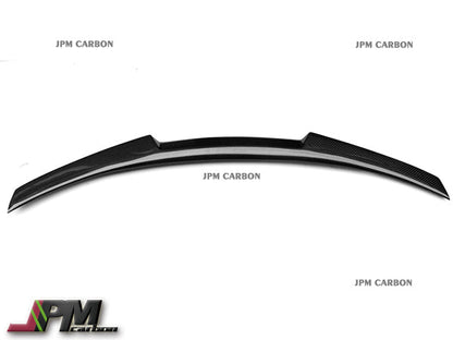 M4 Style Carbon Fiber Trunk Spoiler Fits For 2019-2024 BMW G20 G28 3-Series Sedan & G80 M3 Only