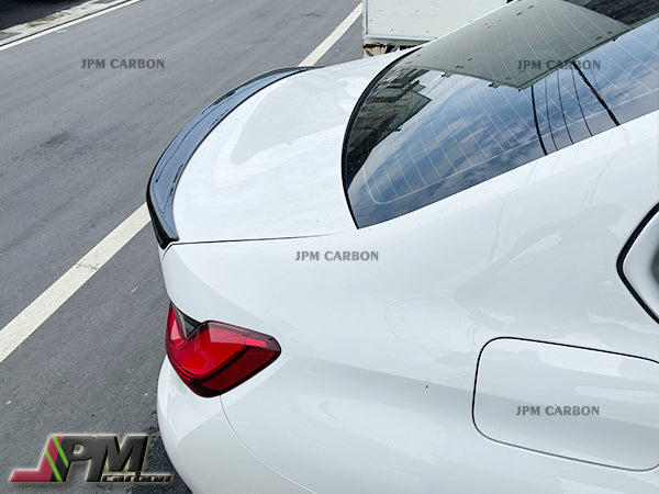 Performance 2 Style Carbon Fiber Trunk Spoiler Fits For 2019-2024 BMW G20 G28 3-Series Sedan & G80 M3 Only