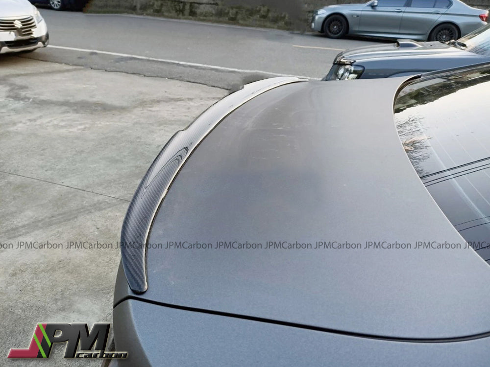 [JPMCarbon] V Style Carbon Fiber Trunk Spoiler Fits For 2020-2025 BMW G22 4-Series Coupe Only