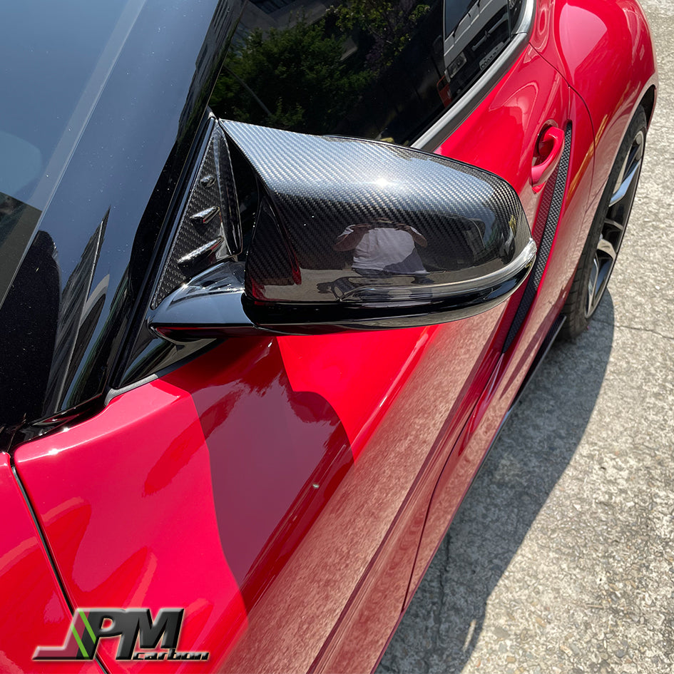 [JPMCarbon] Dry Carbon Mirror Replacement Covers Fits For 2019-2024 BMW G29 Z4 Only