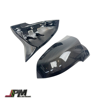 [JPMCarbon] Dry Carbon Mirror Replacement Covers Fits For 2019-2026 Toyota GR Supra A90 A91 Only